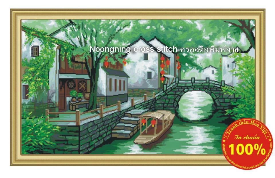 ร้าน Noongning Cross stitch ครอสติสพิมพ์ลาย จำหน่ายอุปกรณ์ครอสติส ภาพติดเพชร1597 2