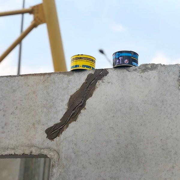 กาวอีพ็อกซี่ AB Welfix Epoxy 2 part น้ำยาเจาะเสียบเหล็ก กาวเสียบเหล็ก สำหรับงานเสียบเหล็กและเชื่อมประสาน ติดเหล็ก 2กิโล 2