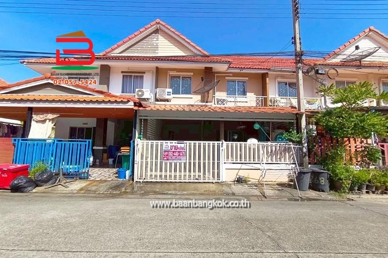 ทาวน์เฮาส์ 2 ชั้น โครงการ พฤกษาดี คลอง3 เนื้อที่ 18 ตรว. (รังสิต-นครนายก 91) ถนนรังสิต-นครนายก ตำบลคลองสาม อำเภอคลองหลวง ปทุมธานี 1