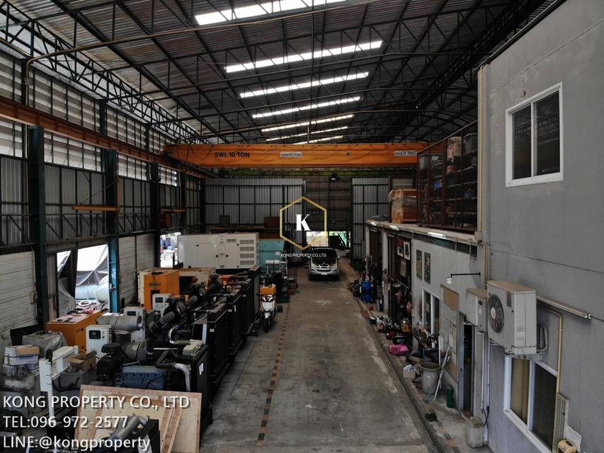 ให้เช่าโกดัง พระราม 2 พันท้ายนรสิงห์ อำเภอเมือง สมุทรสาคร 2,350ตรม พร้อมเครน 4