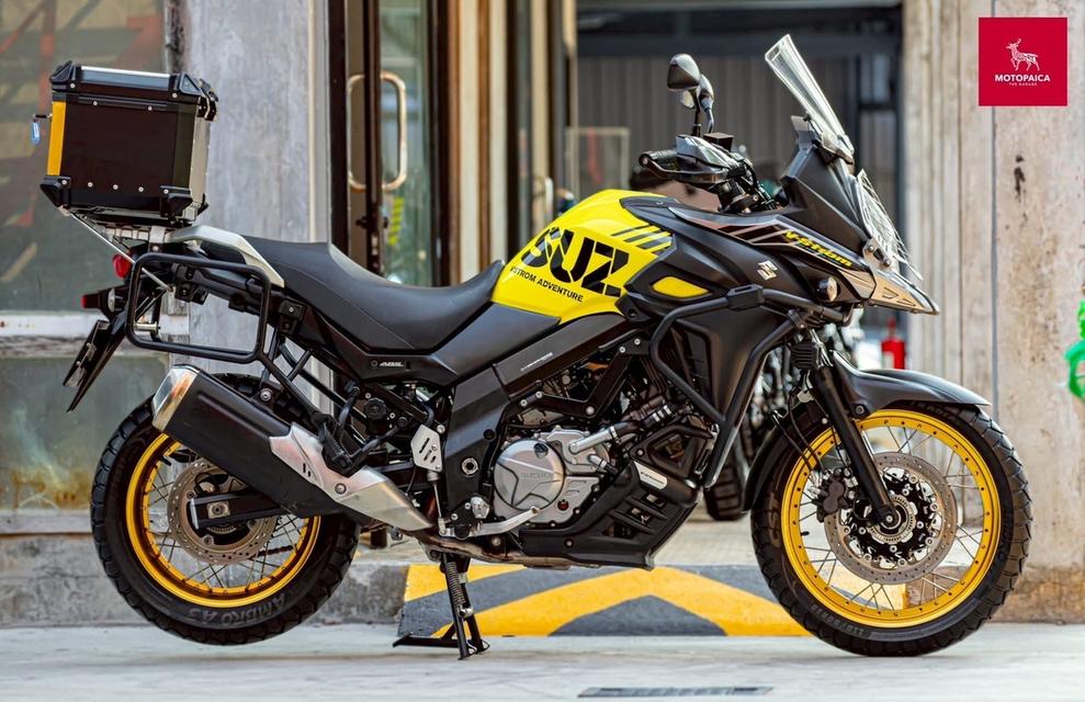 Vstrom650 ปี2019 สีเหลือง