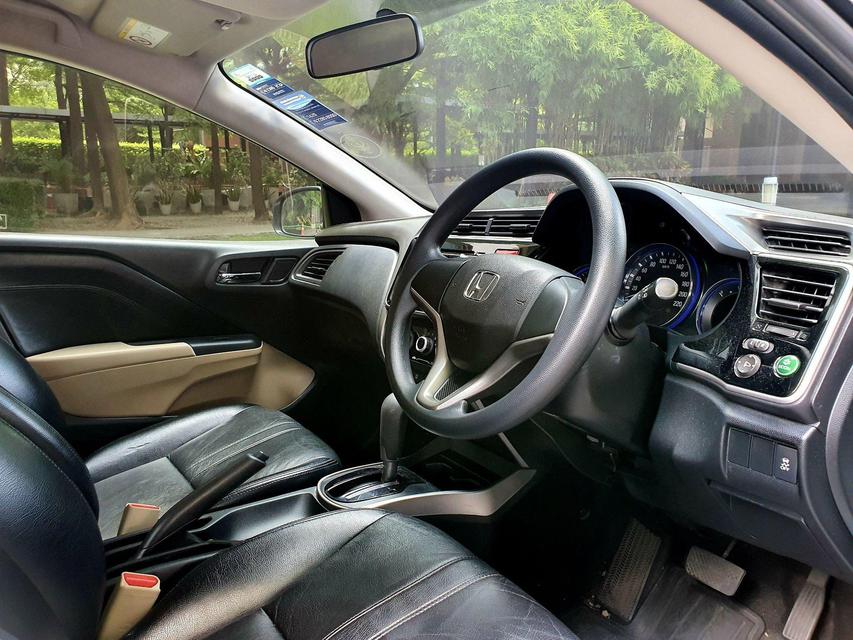 Honda CITY 1.5V CVT สีบรอนเงิน เกียร์ออโต้ ปี2015  5