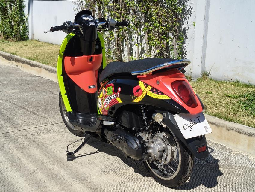 Honda Scoopy i หัวฉีด ปี2012 สี ชมพู ดำ เหลือง 9