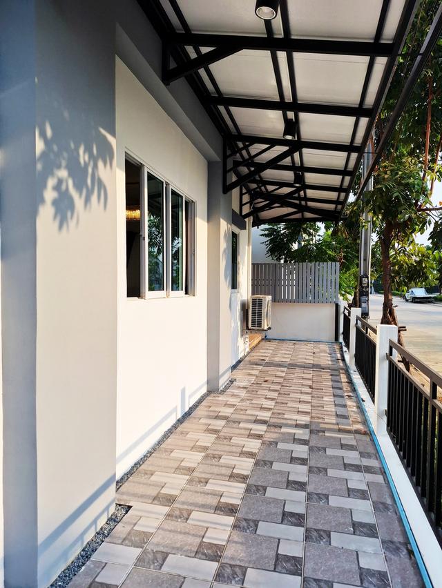 บ้านเดี่ยว 2 ชั้น แปลงมุมโซนติดสวน แถมแอร์ 4 เครื่อง โครงการแลนซีโอ คริป ประชาอุทิศ-สุขสวัสดิ์ ซอยประชาสามัคคี 4