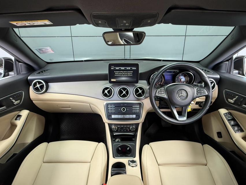 2017 BENZ CLA-CLASS, 200 โฉม W117 ปี13-20 สีดำ เกียร์ออโต้ เครื่องเบนซิน รถบ้านแท้ รุ่นใหม่ Facelift รูปที่ 7