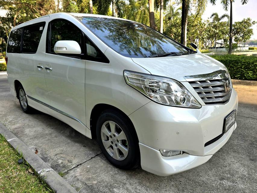 ไมล์แท้ 120,000 กม. Toyota #Alphard 2.4 V ท๊อปสุด sunroof Minorchange 2