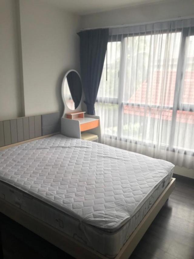 ให้เช่า คอนโด Base Park West Sukhumvit 77 (เดอะ เบส พาร์ค เวสต์ สุขุมวิท 77) 25 ตรม. 1 นอน 1 น้ำ ชั้น 3 วิวเมือง จอดรถได 4