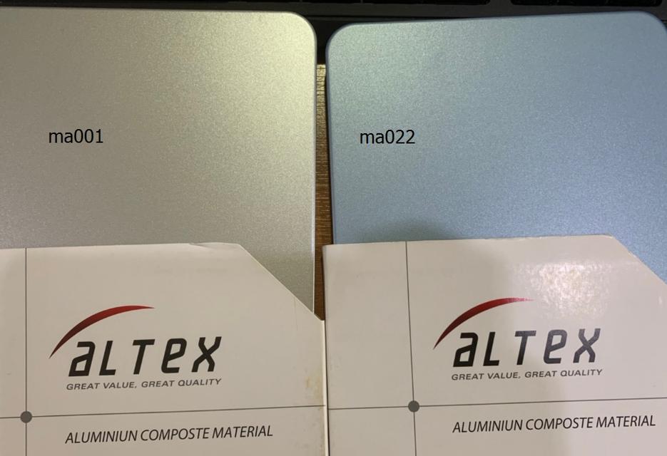 แผ่นอลูมิเนียมคอมโพสิต รุ่นเน้นคุณภาพสี 10 ปี  ALTEX  9