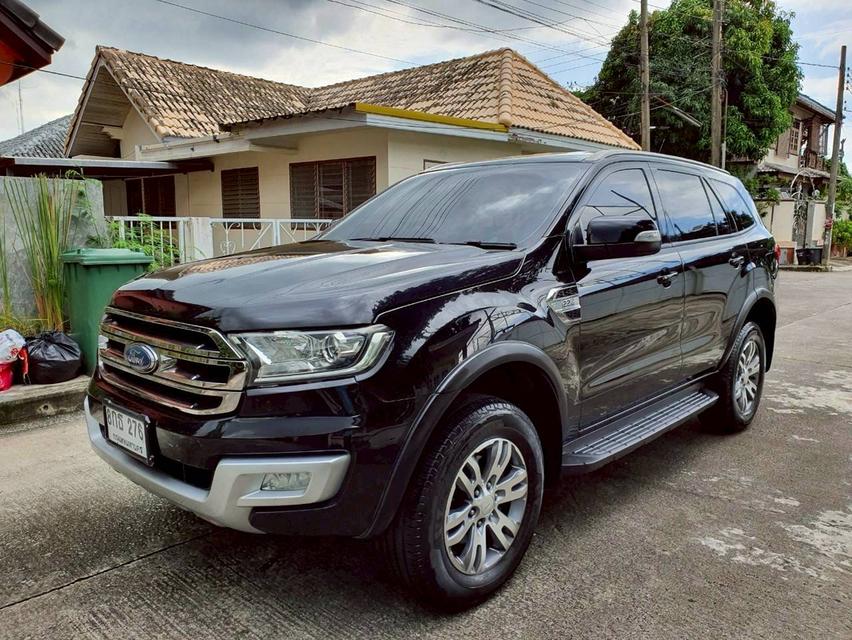 #FORD EVERREST 2.2 TITANIUM 2WD ปี 2017 สีดำ✔️เกียร์ A/T #มีประกันชั้น1  ราคา 499,000 บาท สอบถาม 085 337  55  37