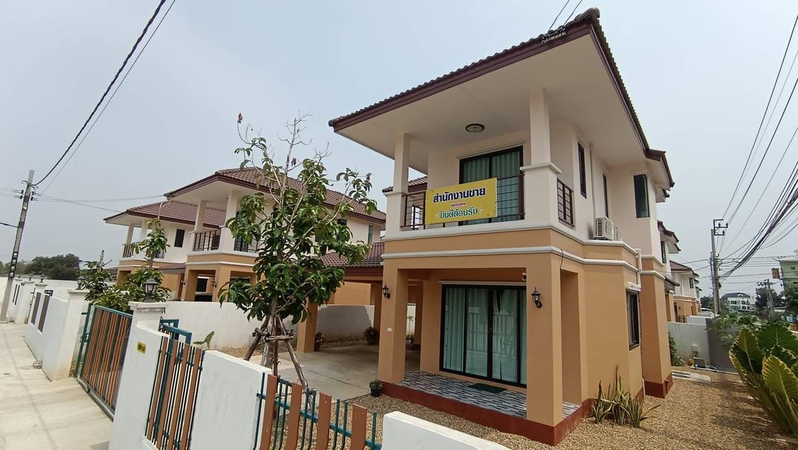 บ้านเฟื่องสุขลำโพ บ้านเดี่ยวสร้างใหม่ย่านบางบัวทอง 1
