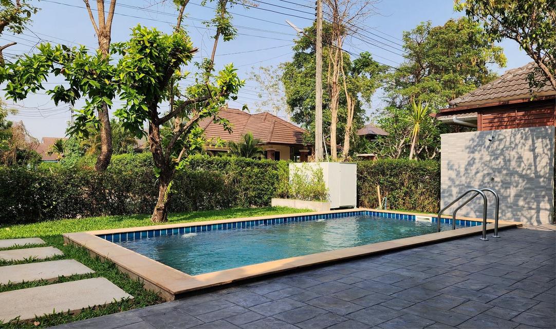 🌼☀ให้เช่า Pool Villa ชั้นเดียว พร้อมสระว่ายน้ำในตัว บรรยากาศหมู่บ้านเงียบสงบร่มรื่น 13