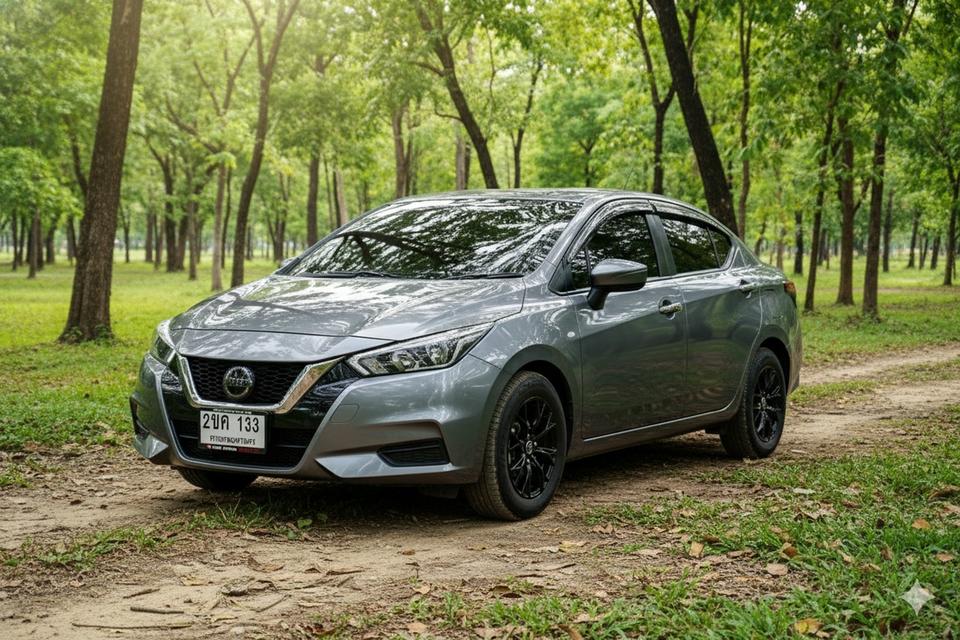 🔥ฟรีดาวน์ รถสวยมือเดียว ปี2021แท้ พร้อมใช้งาน Nissan Almera 1.0 Turbo EL AT ปี 2021