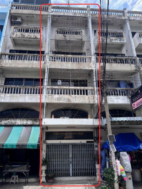 ขายอาคารพาณิชย์ 4.5 ชั้น 15.7 ตร.วา ใกล้ BTS สำโรง (แค่ 1 กม.) สำโรงเหนือ เมืองสมุทรปราการ เหมาะทำสำนักงาน โชว์รูม คลังสินค้า ค้าขายทุกประเภท 2