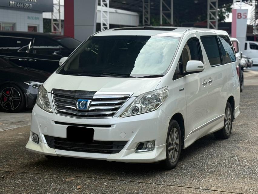 Toyota Alphard Hybrid ปี 2012 ตัว TOP