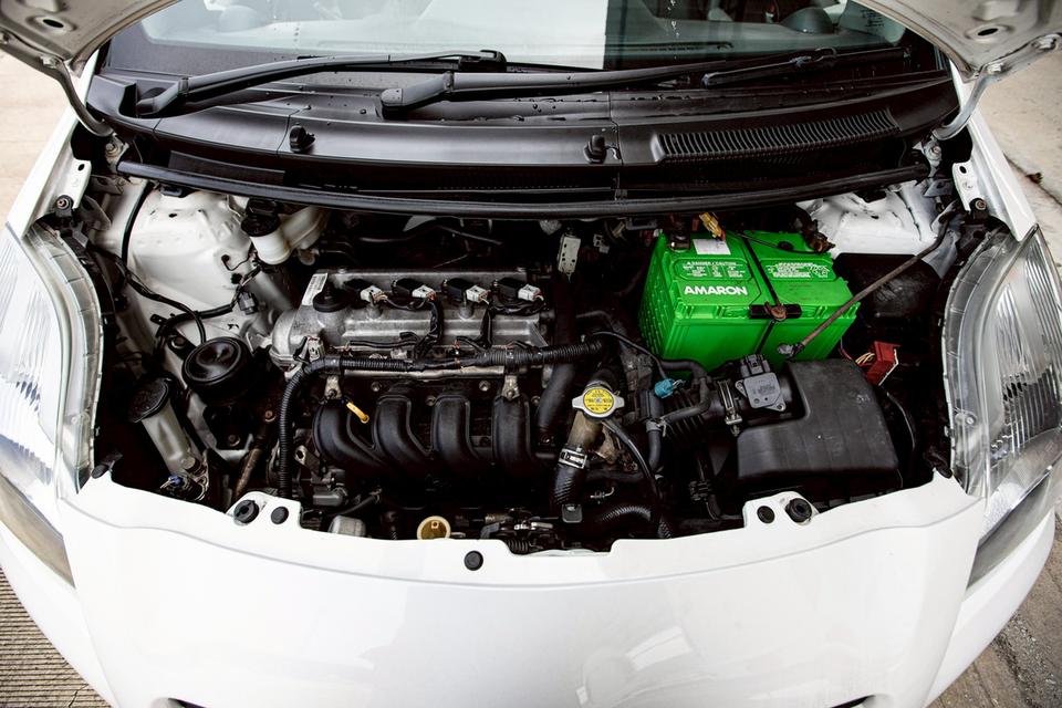 Toyota Yaris 1.5E ปี 2007 เกียร์ออโต้ สีขาว 12