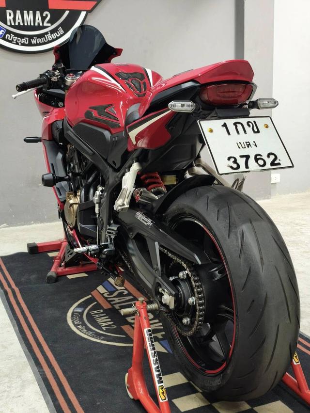 ออกรถ 0 บาท ฟรีเงินดาวน์ Honda Cbr650r ปี 2019 abs รูปที่ 19