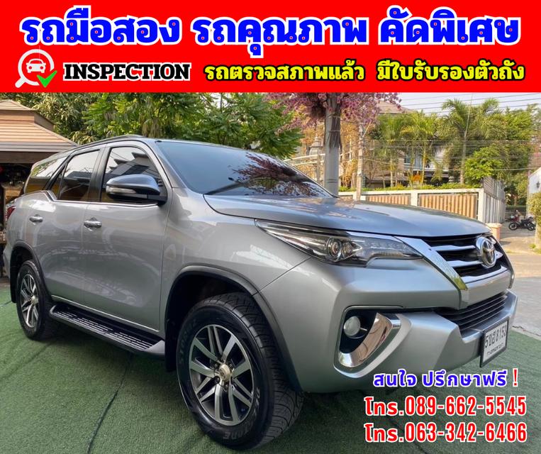 🔴 ปี2018 Toyota Fortuner 2.8 V 4WD. 🔴 เกียร์ออโต้ 4x4 🔴 เครื่องดี ดีเซล