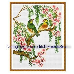 ร้าน Noongning Cross stitch ครอสติสพิมพ์ลาย จำหน่ายอุปกรณ์ครอสติส ภาพติดเพชร1179 5