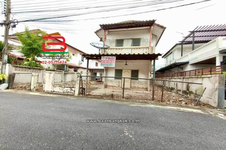 บ้านเดี่ยว หมู่บ้าน อัมรินทร์นิเวศน์ 3 ผัง 1 เนื้อที่ 43 ตารางวา ซอยสายไหม 13, ใกล้ตลาดเอซีสายไหม แขวงสายไหม เขตบางเขน กรุงเทพมหานคร 1