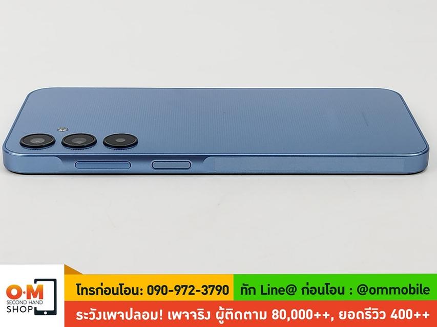 ขาย/แลก Samsung A25 5G 8/256 สี Blue ศูนย์ไทย ประกันศูนย์ สภาพสวยมาก แท้ ครบยกกล่อง เพียง 8,590 บาท  3