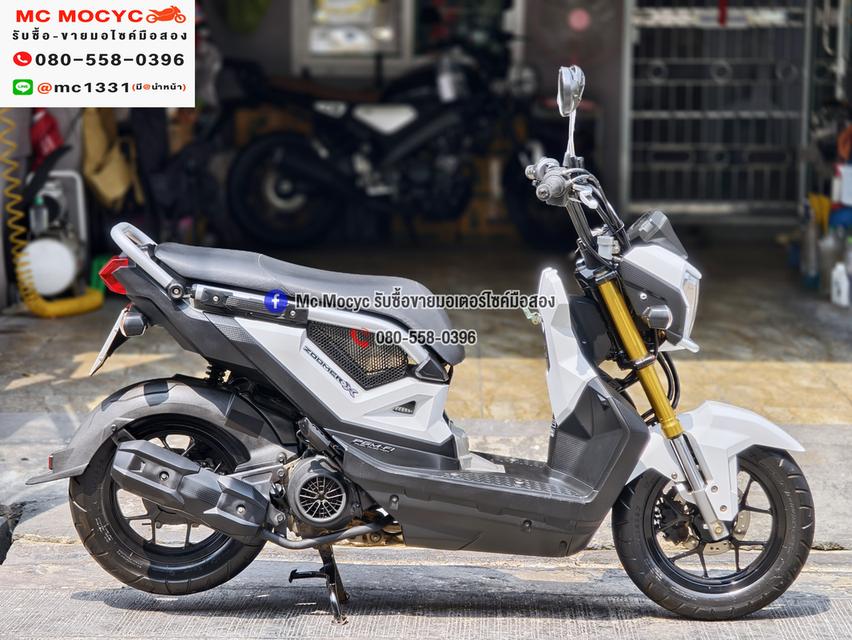 Zoomer x 2016 เลขไมล์10000โล รถบ้านแท้มือเดียว มีเล่มชุดโอนครบ No1392 รูปที่ 5