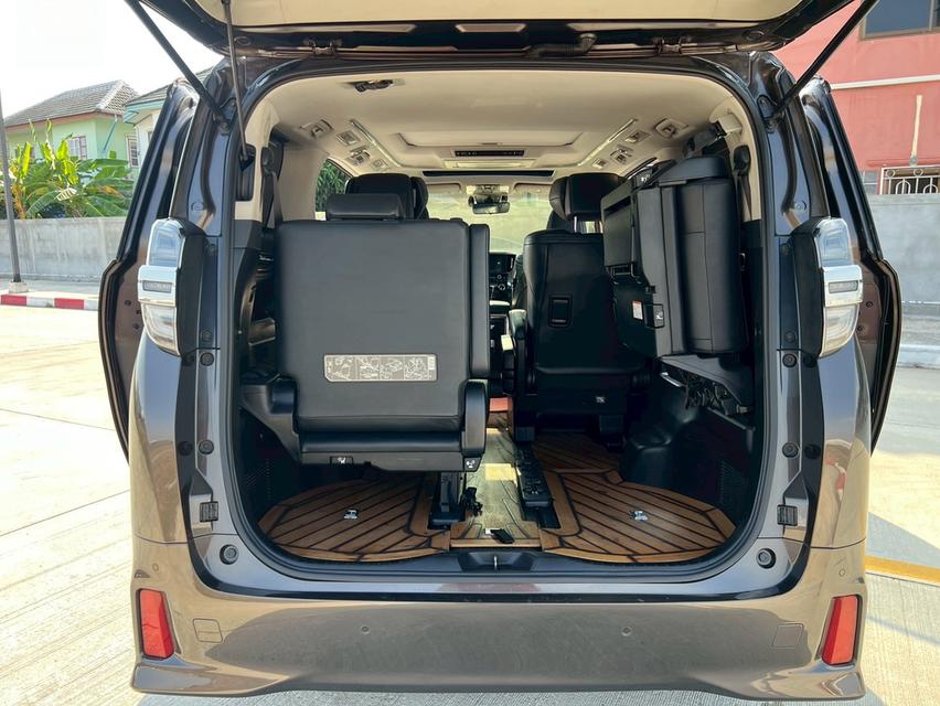 Toyota Vellfire 2.5 Hybrid E-Four ZR G Edition ปี 2019 ตัวท๊อปสุด สีน้ำตาล รถมือเดียวป้ายแดง รูปที่ 7