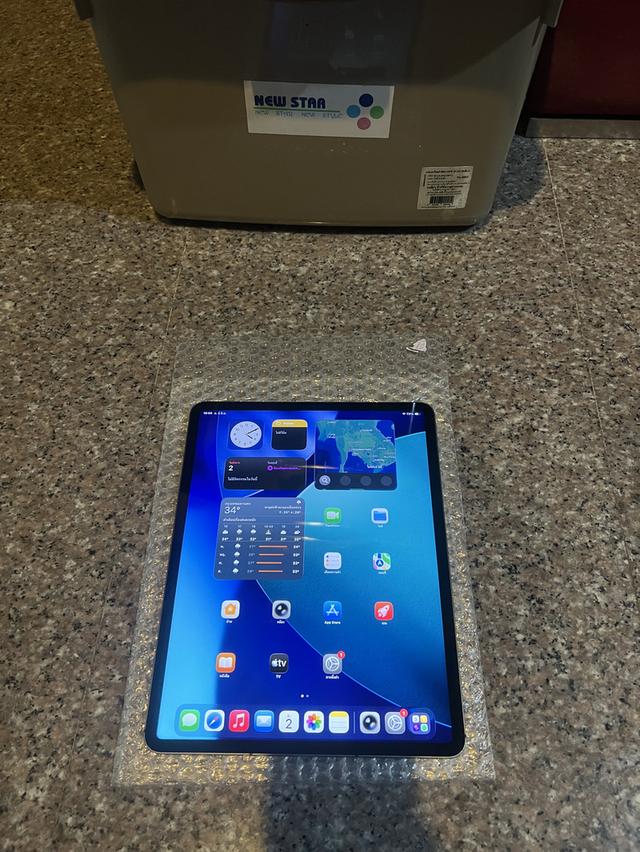 ขายiPadPro12.9 M1 สีดำ128กิ๊กสูนTrueใส่ซิมได้ใช้งานปกตืถูหๆ