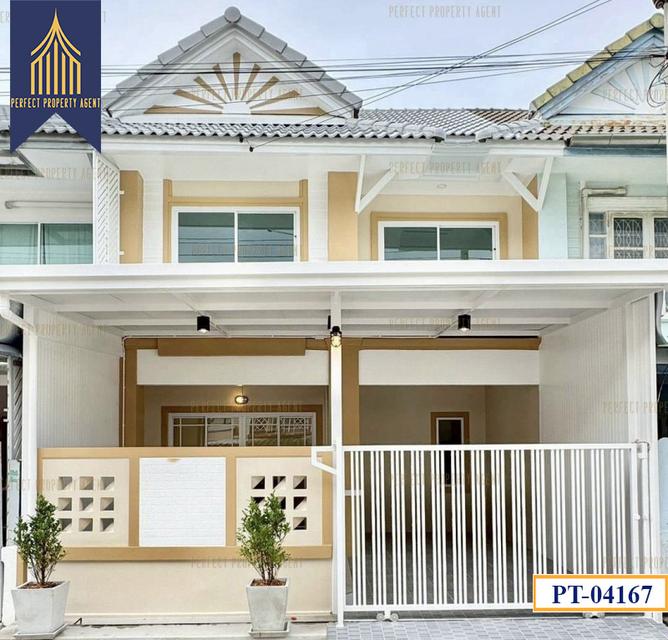ทาวน์เฮาส์พฤกษา 14 B บางบัวทอง พร้อมอยู่ตกแต่งใหม่
