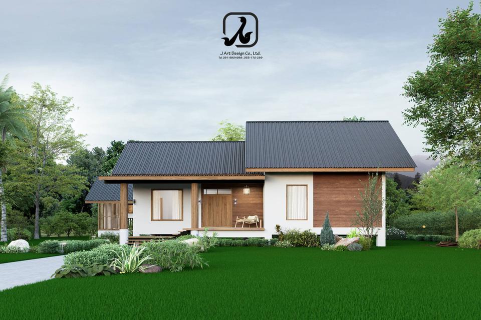บ้าน รับออกแบบพร้อมบริการรับเหมาก่อสร้างทั่วไทย 1
