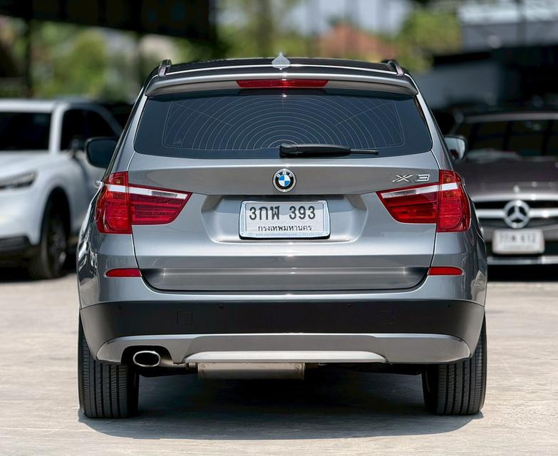 ปี 2013 BMW X3, 2.0d HIGHLINE โฉม F25ปี10-18 สีเทา เครื่องยนต์ดีเซล รูปที่ 2