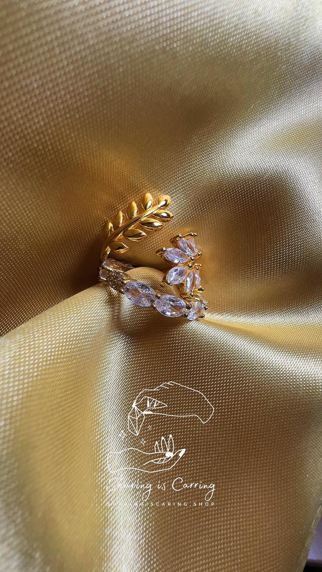 แหวนแฟชั่น เพชรแฟนซี CZ สวยน่ารักกกมาก แบบ บริดเจอตัน ราคา ฿1,390.- บาท รวมส่ง Bridgerton style