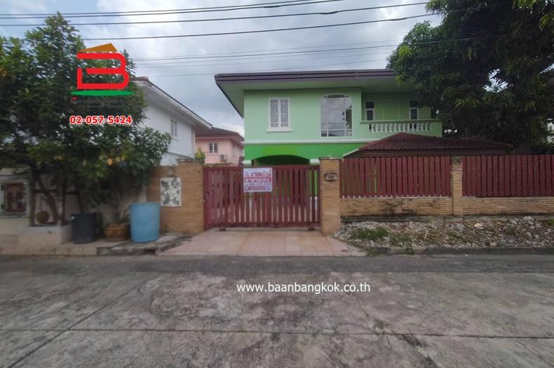 บ้านเดี่ยว หมู่บ้าน คาซาลีน่า 2 เนื้อที่ 52.5 ตรว. ถนนนิมิตใหม่ เขตมีนบุรี