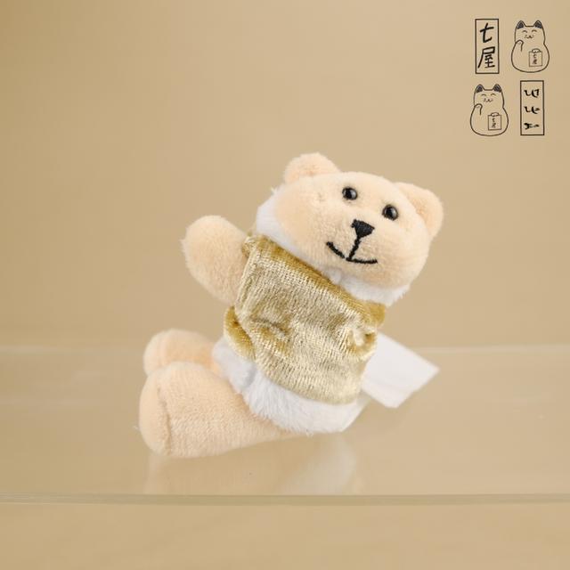 พวงกุญแจ ตุ๊กตา หมีสตาร์บัคส์ มือแม่เหล็ก 🐻 STARBUCKS・Bearista Bear 2005 ・Magnetic Hands ~ Mini ~ Keychain・6 cm ☕ รูปย่อยที่ 1