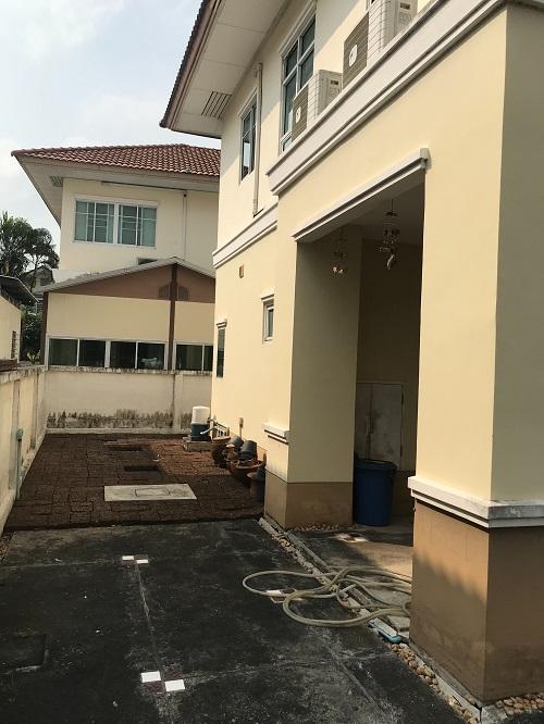 U1186 ให้เช่าบ้านเดี่ยว 2 ชั้นหมู่บ้านสราญสิริ ราชพฤกษ์แจ้งวัฒนะ บ้านอยู่ซอย 8 พร้อมเฟอร์ และ เครื่องใช้ไฟฟ้า จอดรถได้ 2 1