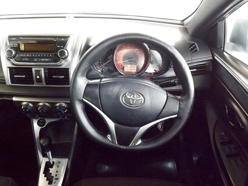 รหัสรถ KCY8580 TOYOTA YARIS ECO 1.2 E เกียร์ AUTO ปี 2014 สีดำ 10
