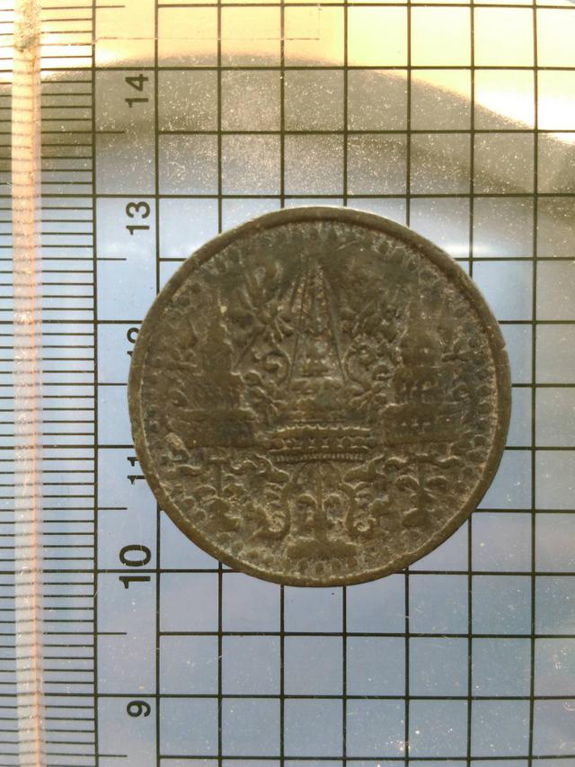 รูป 5328 เหรียญ ร.4 ดีบุก 8 อันเป็นเฟื้อง พระมงกุฎ-พระแสงจักร ปี