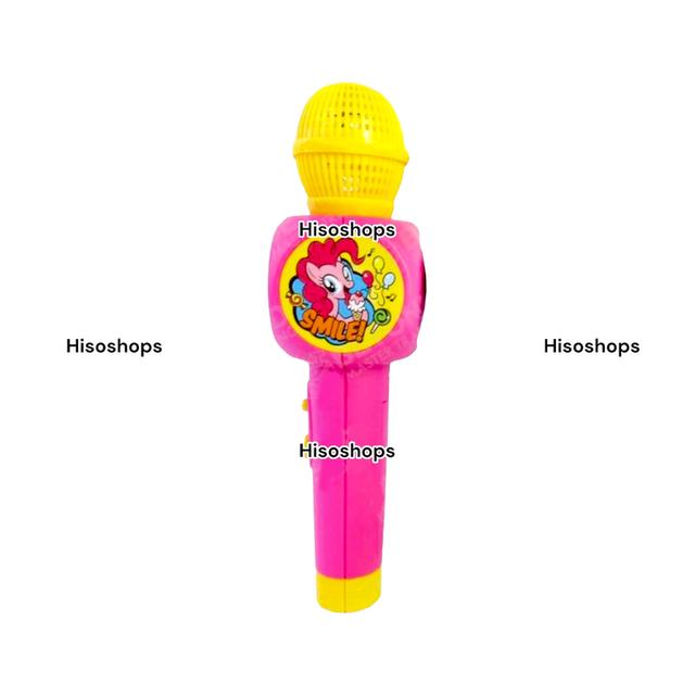 My little pony ไมโครโฟนม้าโพนี่ลิขสิทธิ์ถูกต้อง ถ่านชาร์จ สีสันสวยงาม มีเสียง มีไฟ