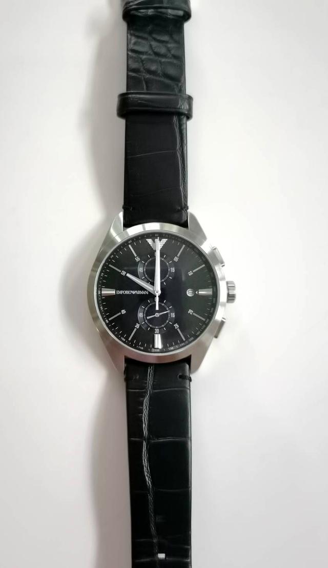 นาฬิกา Emporio Armani Chronograph Black Dial รุ่น AR-1716 ของแท้ 6