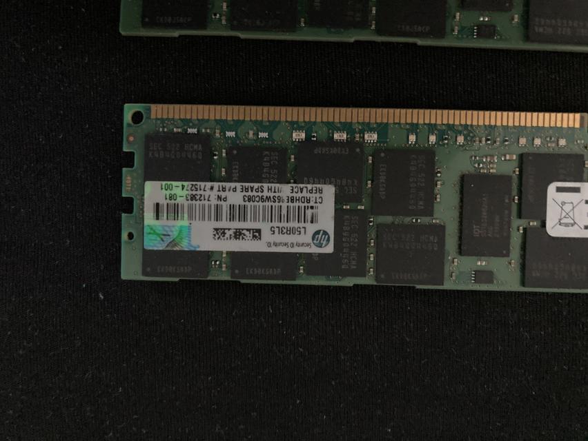 ขายแรม Sever 16 GB Bus 1600 Sumsung  2 ตัว 3
