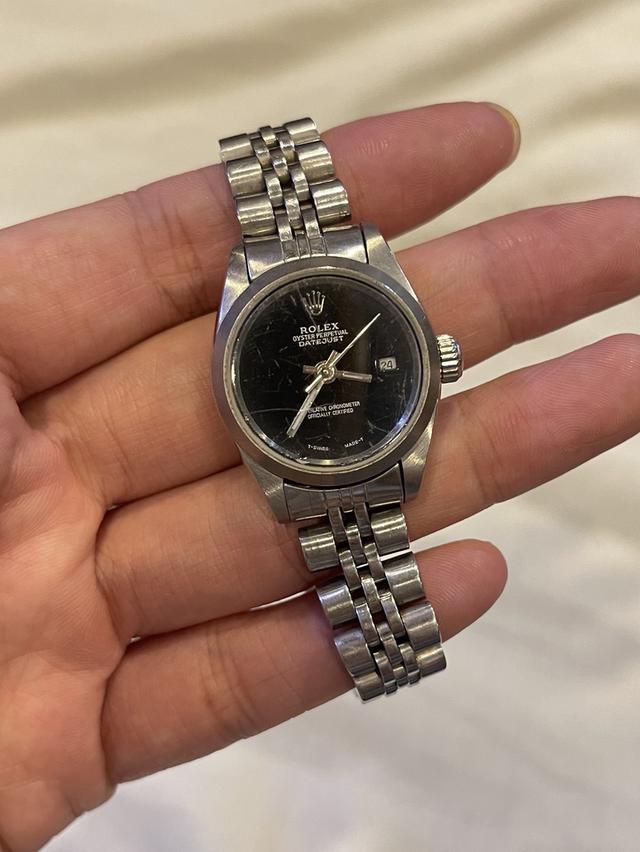 ส่งต่อนาฬิกาทรง Rolex Datejust เลดี้ไซส์ (งานเทียบ) เก่ากว่า25ปี