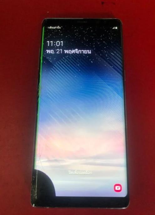 ขาย Samsung Galaxy Note 8 ตำหนิหน้าจอ