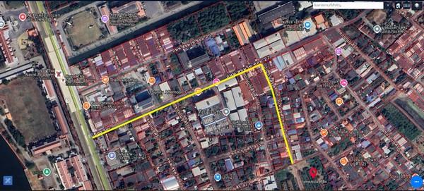 ที่ดินเมืองสมุทรปราการ ถนนสุขุมวิท27 ซอยปุณศิริ เนื้อที่ 13-2-71.5 ไร่ วาละ 45,000 บาท เมืองสมุทรปราการ 3