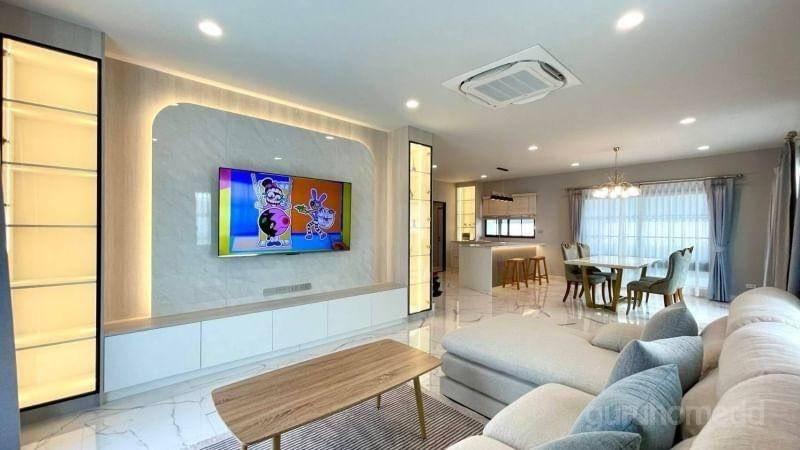 ขายบ้านเดี่ยว 2 ชั้น พร้อมผู้เช่า เศรษฐสิริ บางนา สุวรรณภูมิ FULLY Furnished 4นอน 4น้ำ ใกล้ โรงเรียนนานาชาติ Verso - ghd 3