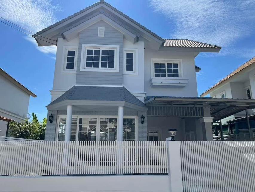 ขายด่วนบ้านเดี่ยว 2 ชั้น หมู่บ้าน เนเบอร์โฮม วัชรพล บ้านสวน ริมคลอง สุขาภิบาล5 1