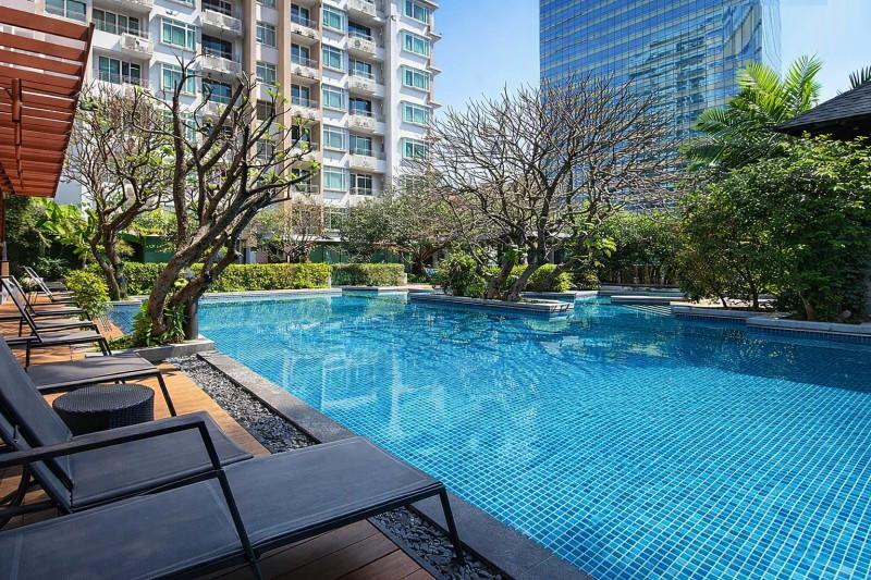 Penthouse ให้เช่า 2นอน ใกล้ MRTเพชรบุรี 670ม. มักกะสัน คอนโดหรู เซอร์เคิล 75 ตร.ม. ห้องหัวมุม ชั้น 25 รพ.บำรุงราษฎร์ 600 8