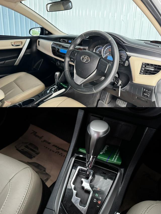 รถบ้านมือเดียว Altis1.6G ผ่อน6พันต้น 12