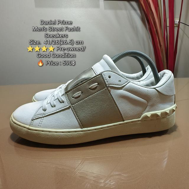 Daniel PrimeMen's Street Fashit SneakersSize. 41/26(26.5) cm⭐⭐⭐⭐ Pre-owned/ Good Condition🔥 Price : 590฿