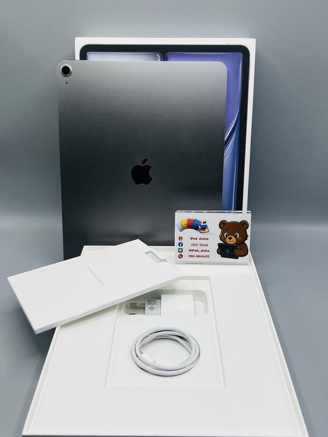 iPadAir6 13นิ้ว M2 128gb WiFi เครื่องสวย ครบกล่อง นัดรับได้ครับ 8