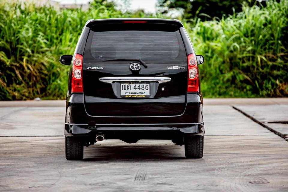 Toyota Avanza 1.5S ปี 2008 รุ่นท๊อปสุด สีดำ 6