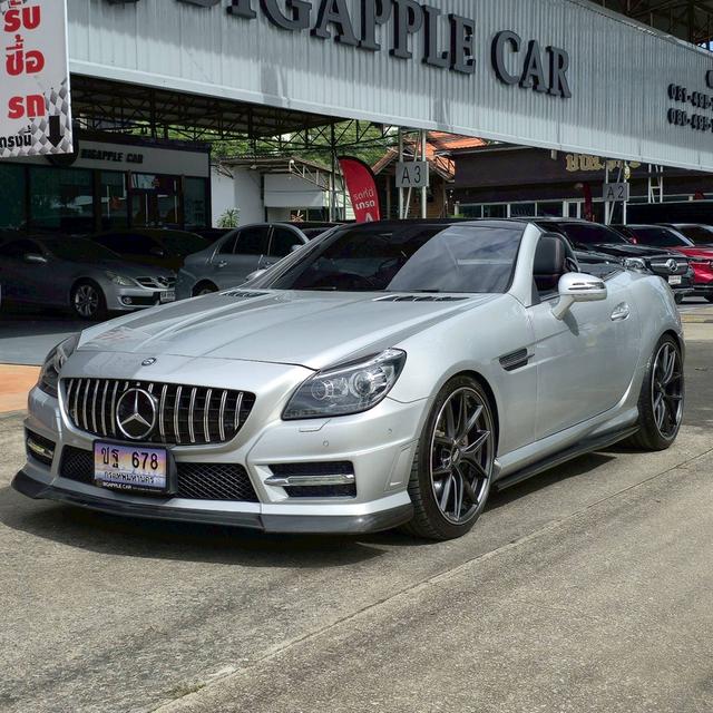 รหัสรถ BAC678 🚘 Mercedes‑Benz SLK 200 BlueEFFICIENCY AMG Sport Package Roadster (R172)
